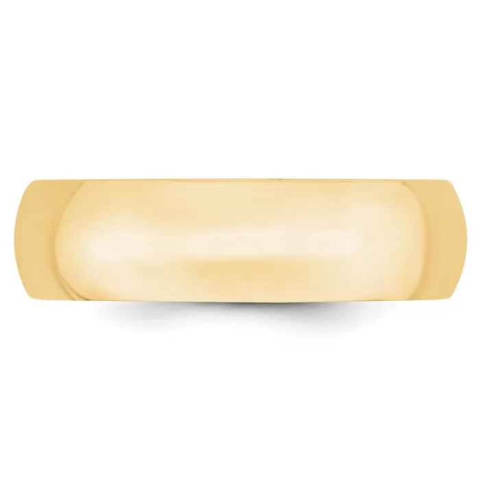 Rings Goldia Solid 14K Yellow Gold 6mm Light Weight Comfort Fit MensWomens Wedding Band Ring Size 115 Rings Goldia Solid 14K Yellow Gold 6mm Light Weight Comfort Fit MensWomens Wedding Band Ring Size 115