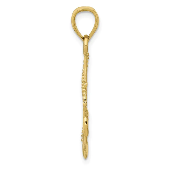 10K Gold Polished Anchor WRope PendantWBC10K5395 WB Choice Jewelry PreStyled Sets 10K Gold Polished Anchor WRope PendantWBC10K5395 WB Choice Jewelry PreStyled Sets