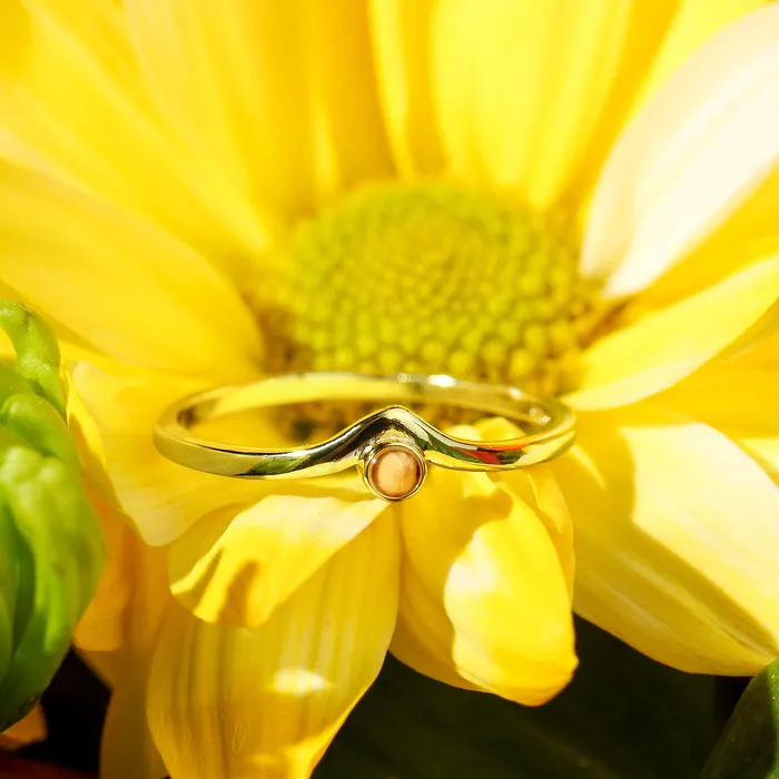 Rings faithbraceletco Dainty Move Mountains Sterling Silver Ring