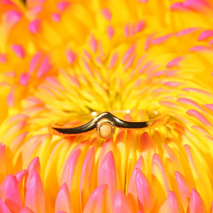 Rings faithbraceletco Dainty Move Mountains Sterling Silver Ring