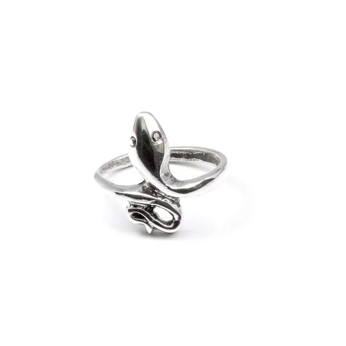 Rings Karizma Jewels Snake Real Silver Ring for Astrology and red book remedy