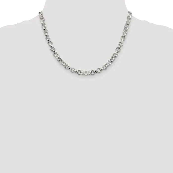 Sterling Silver 675mm Rolo ChainWBCQFC7818 WB Choice Jewelry Rings Sterling Silver 675mm Rolo ChainWBCQFC7818 WB Choice Jewelry Rings