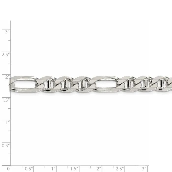 Sterling Silver 875mm Figaro Anchor ChainWBCQAF25020 WB Choice Jewelry Rings Sterling Silver 875mm Figaro Anchor ChainWBCQAF25020 WB Choice Jewelry Rings