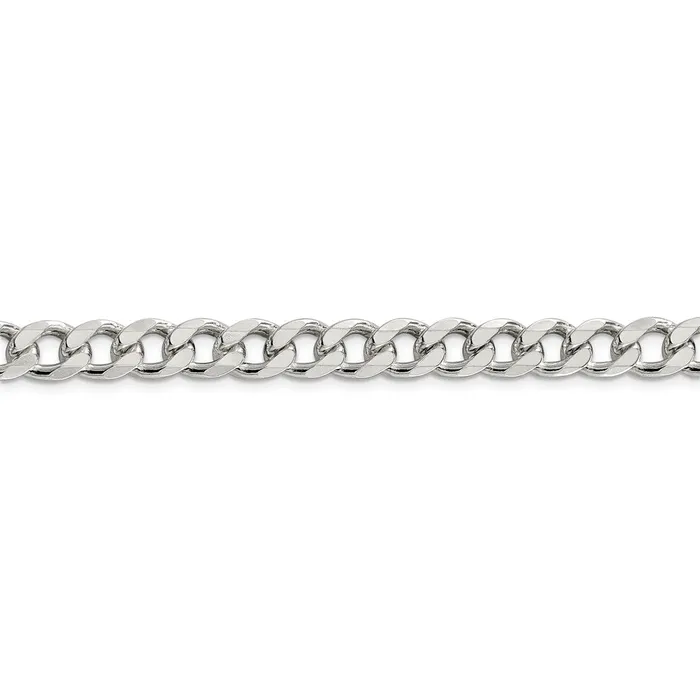 Sterling Silver 8mm Pave Curb ChainWBCQCF22022 WB Choice Jewelry Rings Sterling Silver 8mm Pave Curb ChainWBCQCF22022 WB Choice Jewelry Rings