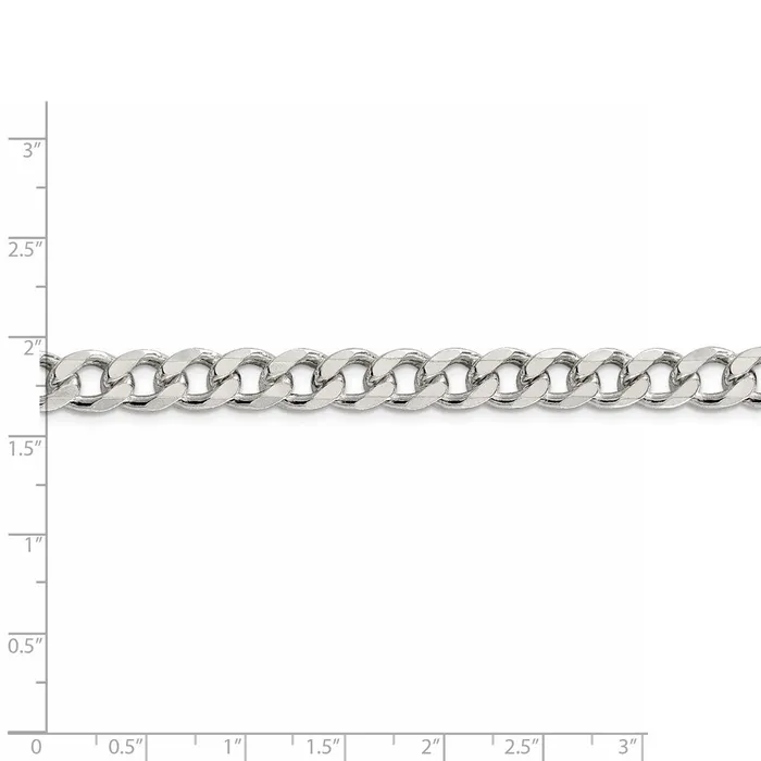 Sterling Silver 8mm Pave Curb ChainWBCQCF22022 WB Choice Jewelry Rings Sterling Silver 8mm Pave Curb ChainWBCQCF22022 WB Choice Jewelry Rings