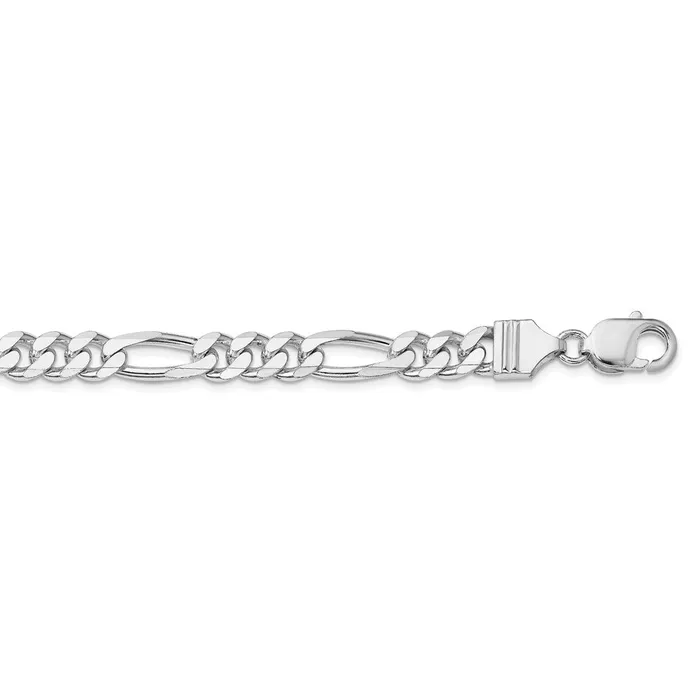 Sterling Silver Rhodiumplated 775mm Figaro ChainWBCQFG220R28 WB Choice Jewelry Rings Sterling Silver Rhodiumplated 775mm Figaro ChainWBCQFG220R28 WB Choice Jewelry Rings