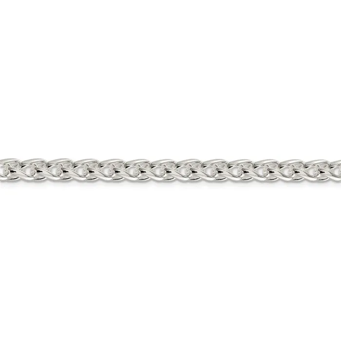 WB Choice Jewelry Rings Sterling Silver 6mm Round Spiga ChainWBCQSP25026 WB Choice Jewelry Rings Sterling Silver 6mm Round Spiga ChainWBCQSP25026