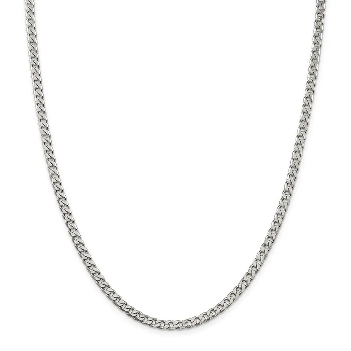 WB Choice Jewelry Rings Sterling Silver Polished 35mm Curb ChainWBCQFC15128 WB Choice Jewelry Rings Sterling Silver Polished 35mm Curb ChainWBCQFC15128